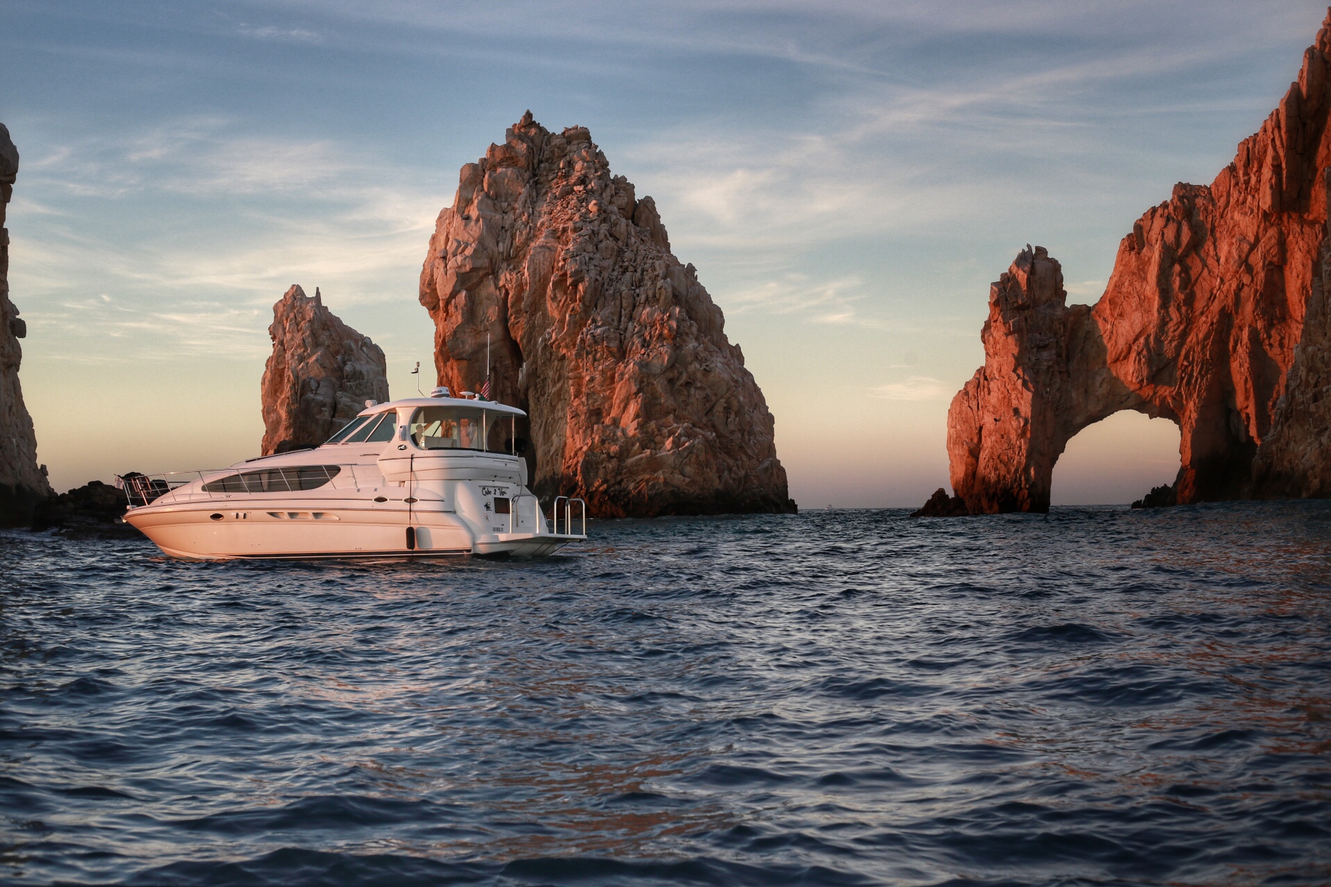 45' Searay Motoryacht for charter in Cabo!