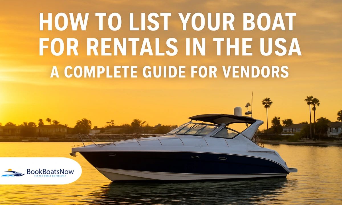 How to List Your Boat for Rentals in the USA: A Complete Guide for Vendors