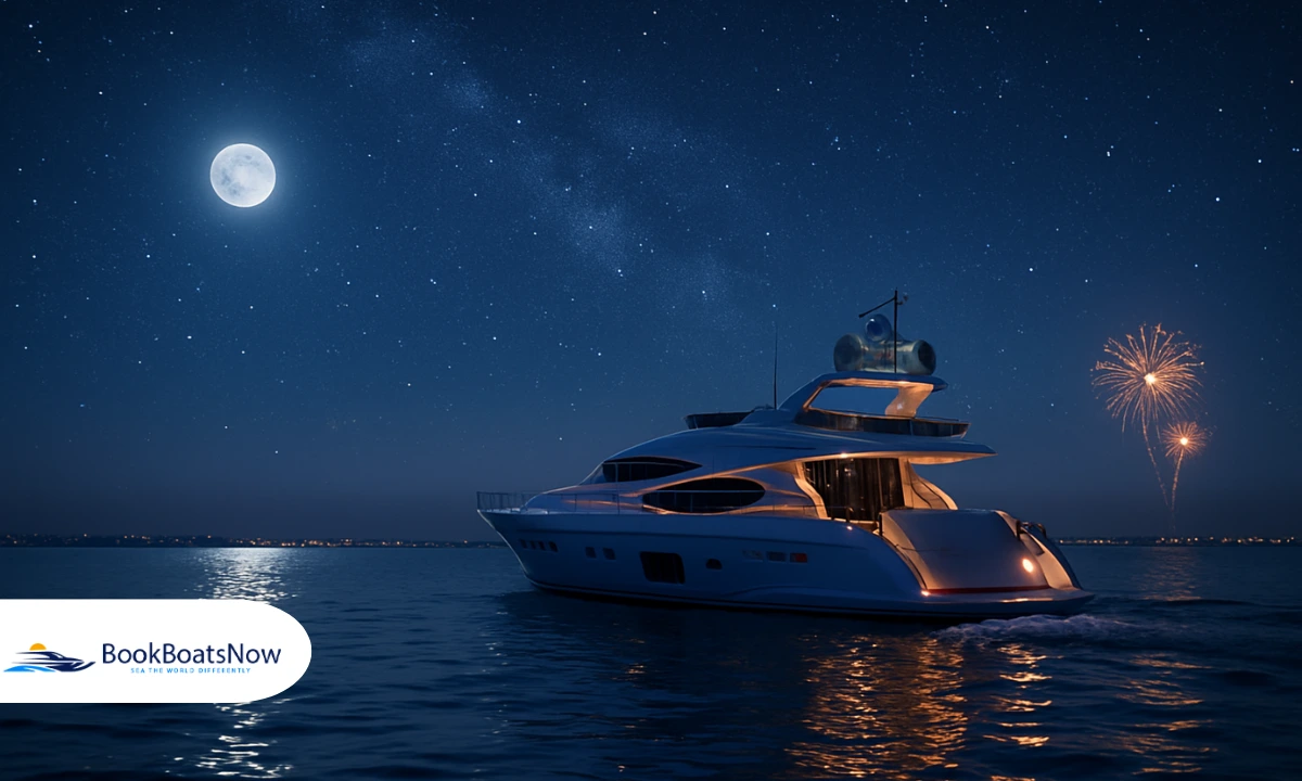 Nighttime Yacht Adventures: Stargazing, Fireworks, and Evening Cruises